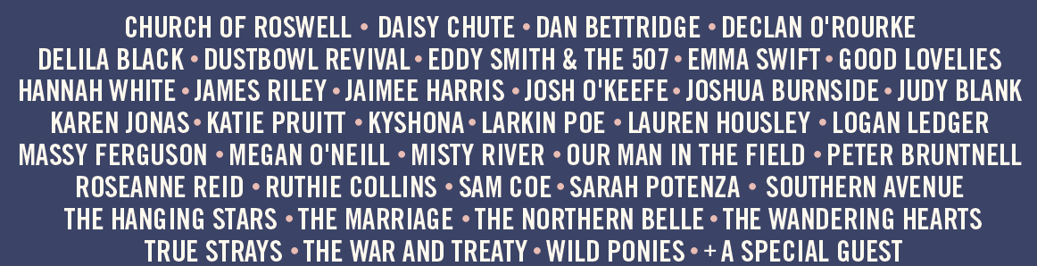AmericanaFest 2021 - Official Showcases